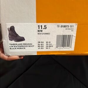 Timberland Premium 6-Inch Boots - Black